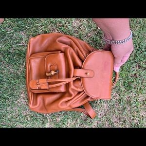 Gucci Bamboo Backpack Small Size